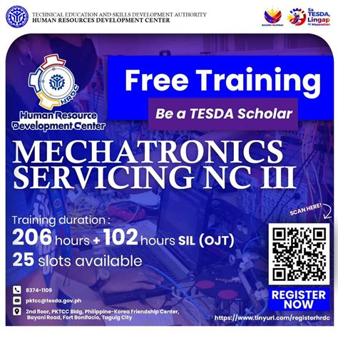 TESDA Courses Training Centers Taguig City.